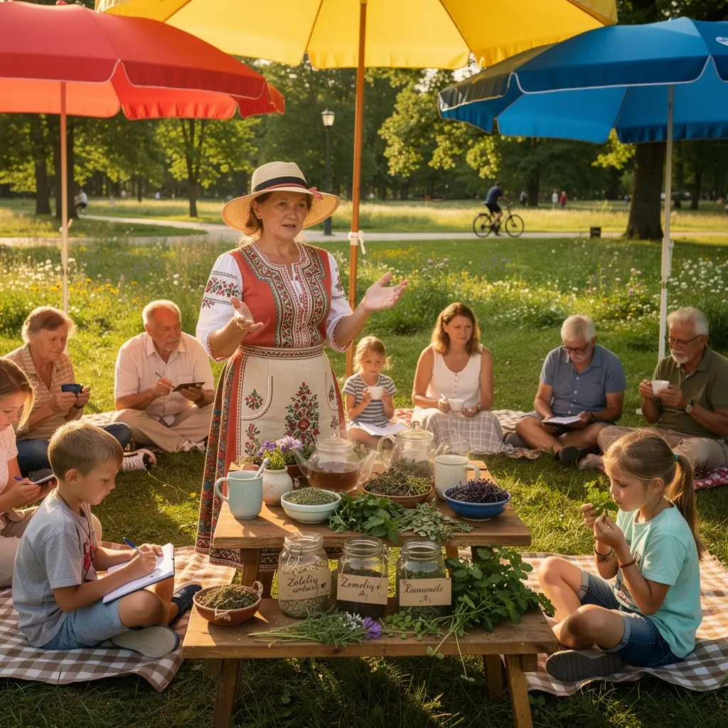 Lietuviška arbata su natūraliais žolelių mišinių ingredientais